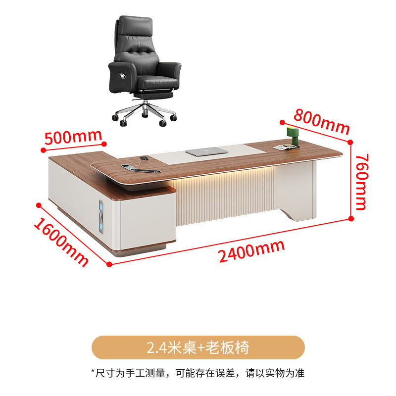 Saint li boss desk president chairman office desk classy executive desk manager office desk desk and chair set
