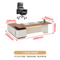 2.4m table + boss chair