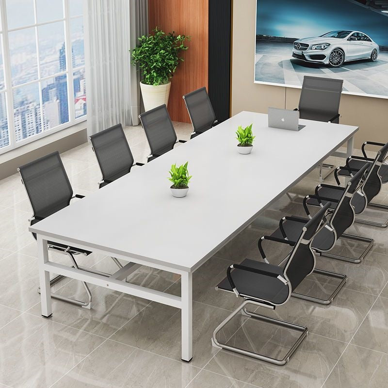 Conference table long table office desk minimalist modern office negotiation table simple rectangular training table workstation