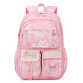 New elementary school backpack for grades 3-6 girls, ultra-lightweight, load-reducing, spine-protecting kids' backpack, middle school student backpack