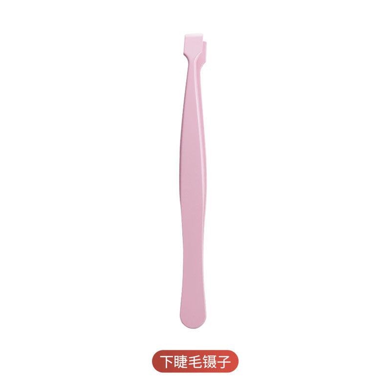 New arrival: bestselling flat-head tweezers for lower lashes - beginner-friendly false eyelash tweezers, precision, high accuracy, portable, tiktok trending