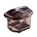 Foot bath, foot washing basin, blood circulation and meridian massage, automatic heating foot bath bucket, foot massage machine, for home constant temperature button type