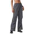 Loose straight-leg casual pants women's waist drawstring jogger pantsworkwear sports pants running fitness paratrooper pants d25087