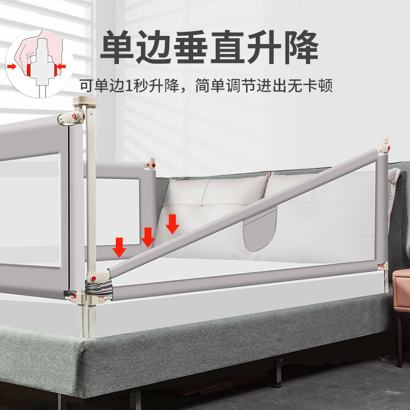 Baby bed guardrail baby anti-fall security bed side fence kids bed new arrival single side adjustablesecurity bed fence