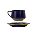 Vintage ceramic coffee mug - rustic pottery, premium feel, creative & unique ceramic drinking cup - office latte mug