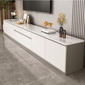 Solid wood tv cabinet floor-standing casualaccessible luxury style storage cabinet for home living room coffee table slate tv cabinet combination cabinet