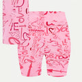 Girls' t-shirt and shorts set featuring a cartoon short-sleeve design and printed graphics, perfect for a cute and casual streetwear look