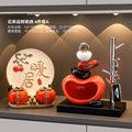 【good luck in the ball】red suit + good things happen + warm home arrangement