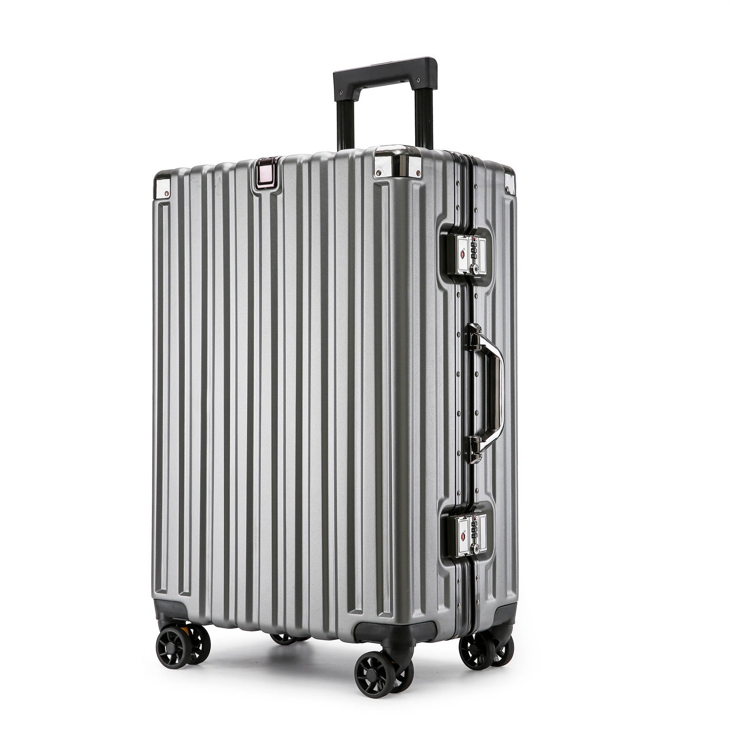 Cross-border luggage male student silent universal wheel 24 zipper box female new password box 26-inch suitcase wholesale