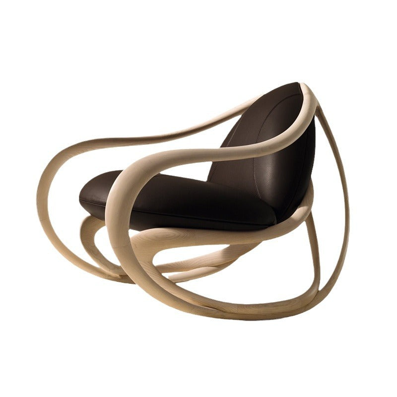 Italian designer rocking chair creative rocking chair villa living room casual single lazy sofa furniture wholesale
