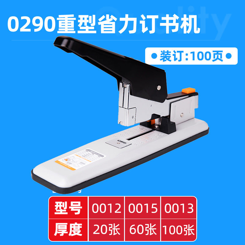 Deli Large Heavy Duty Thickened Stapler Pop-up Easy Large Labor-saving Thick Stapler Binding Machine Wholesale