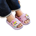 Kids' cartoon bath slippers - non-slip, indoor, summer, soft sole, cute slides for boys and girls