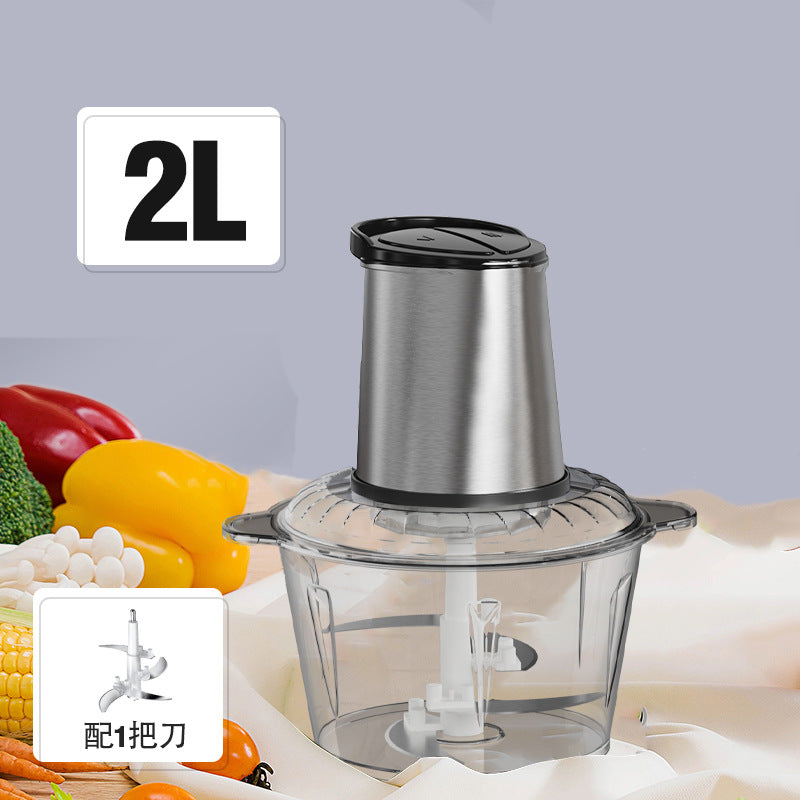 meat grinder small fully automatic meat grinder for home electric food supplement meat grinder multifunctional mixer cooking machine