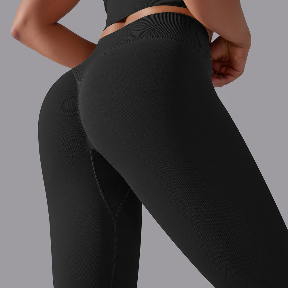 new arrival seamless peach pants high waist hip lifting tight yoga pants quick-drying sports running sweat-absorbent fitness pants