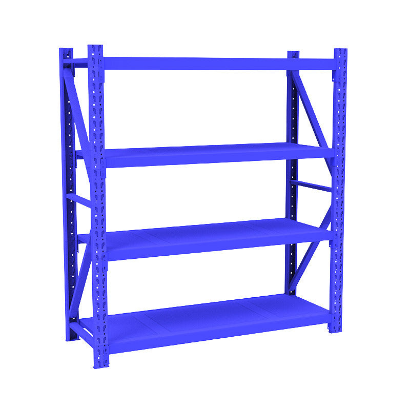 Shelf Shelving Multi-layer Warehouse Storage Shelf Household Display Shelf Heavy Duty Clothing Balcony Storage Room Storage Shelf