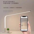Led desk lamp - eye protection, study & reading light for college dorms - soft, desktop fill light - minimalist office lamp