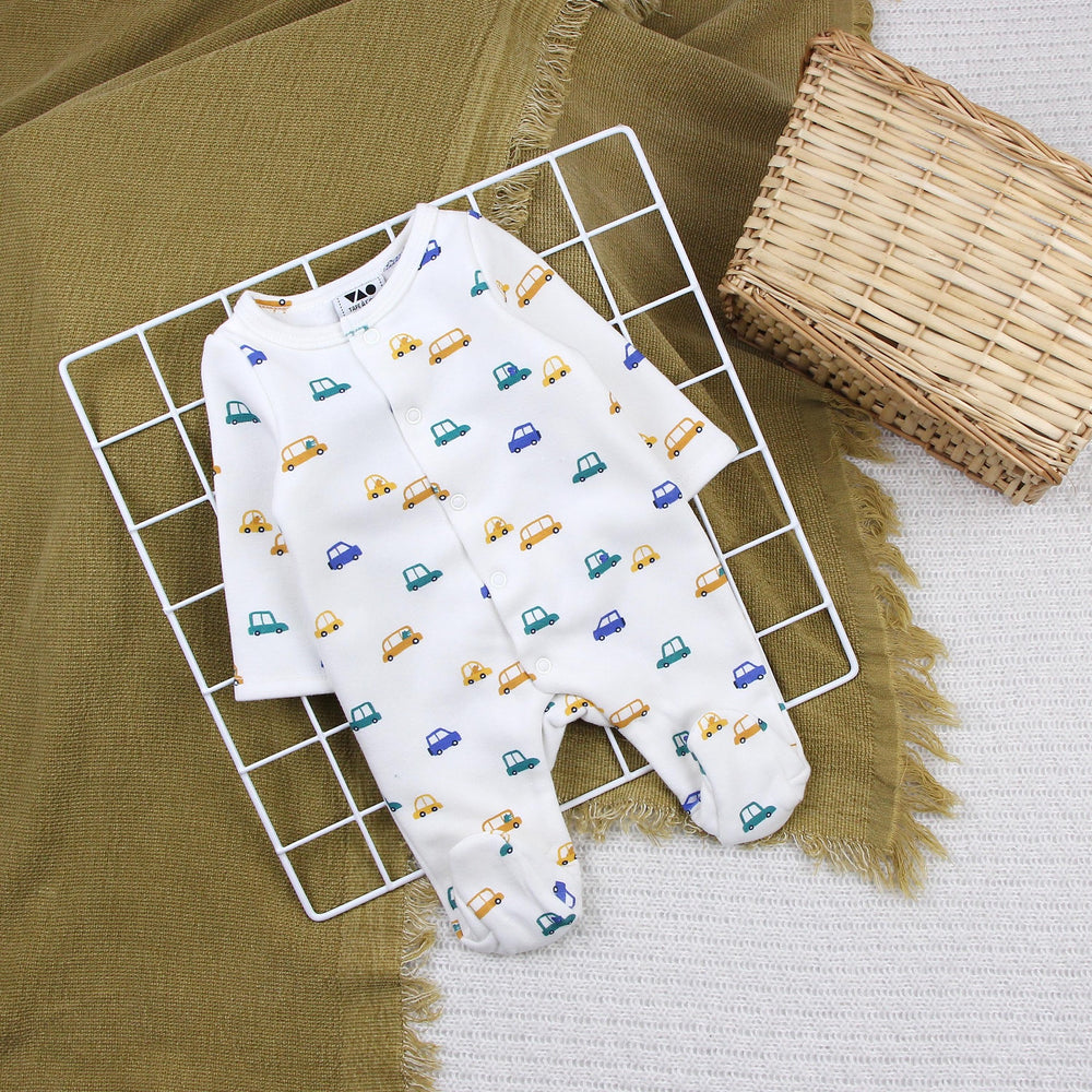Newborn baby romper long sleeve jumpsuit autumn winter thickened sleepsuit clothes foreign trade children's wear bodysuit