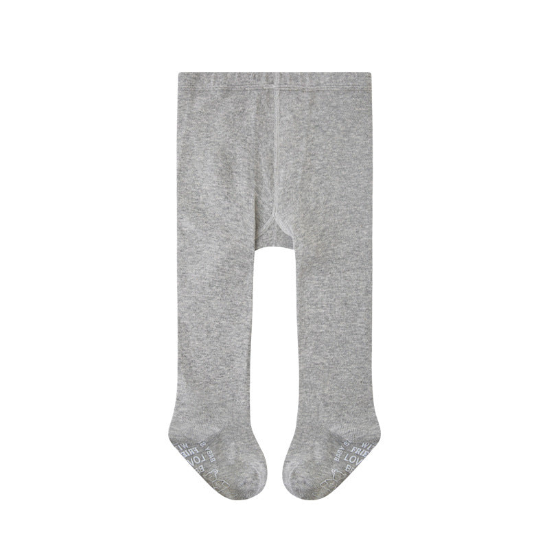 Babylon baby pantyhose baby kids pantyhose infant bottom socks all-in-one pants cotton socks large pp long socks