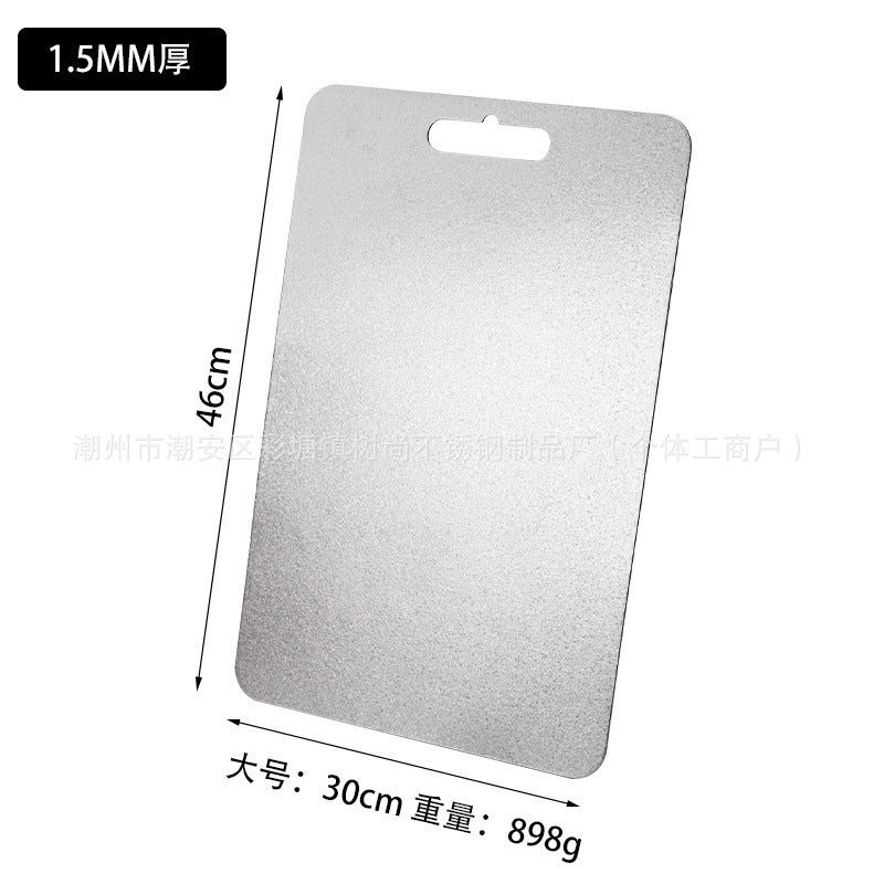 pure titanium cutting board thickened pure titanium double-sided cutting board cutting fruit cutting board for home rolling board chopping board cutting board