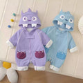 Spring & fall baby cute new arrival baby clothes outwear super cute jumpsuit outwear jacket ha shirt crawling suit