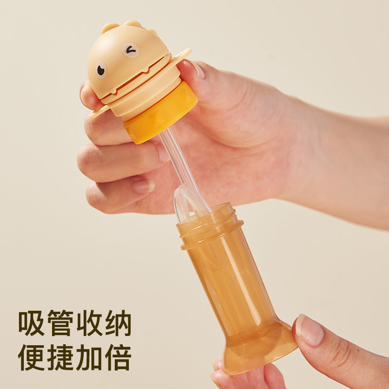 Kids' water bottle anti-choke straw lid - universal adapter for bottled water, sippy cup, and baby bottles