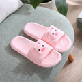 2023 new cartoon bathroom slippers for men, home bath non-slip slippers, couple's slippers for women, thick sole