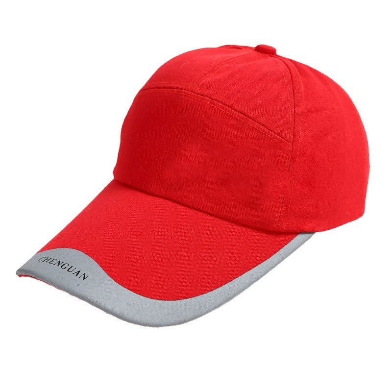 Anti-collision cap work ad monetization integrity baseball cap sports and leisure workshop work special sun cap anti-smashing
