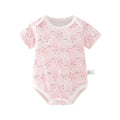 Short-sleeved pink rabbit [pure cotton]