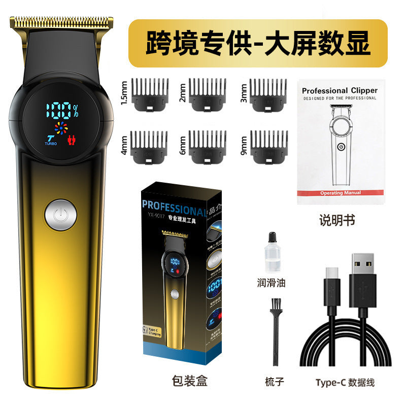 hairdressing machine, american hair clipper, electric hair clipper, electric hair clipper, for home fast charging razor, bald hairdressing clipper