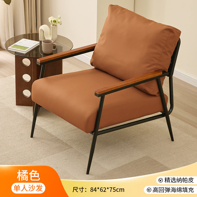 Factory direct wholesale: customizable minimalist luxury single seater sofa - direct from the source. ideal for hotel reception and guest waiting areas