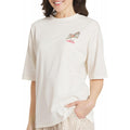 Amazon european style relaxed fit premium soft t-shirt for women,  summer new arrival, short sleeve printed top