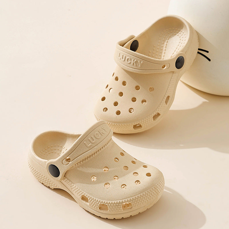 Kids' clogs: summer indoor anti-slip cartoon sandals for girls and boys (toddler to big kid sizes) - perfect for indoor use, outdoor wear, and beach days
