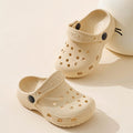 Kids' clogs: summer indoor anti-slip cartoon sandals for girls and boys (toddler to big kid sizes) - perfect for indoor use, outdoor wear, and beach days