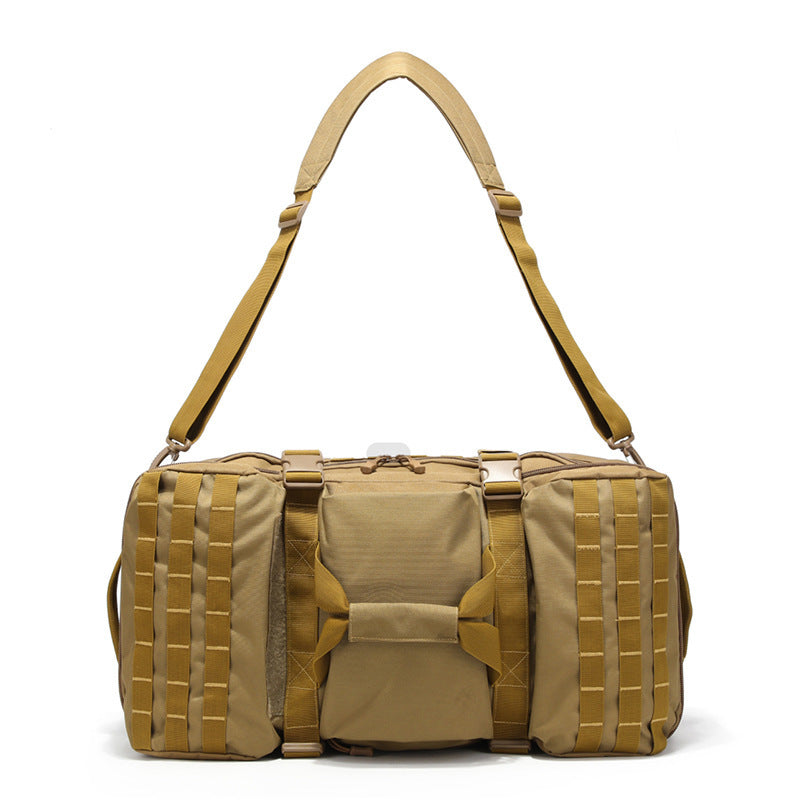 Outdoor backpack, large capacity rucksack outdoor travel hiking large capacity backpack shoulder crossbody portable