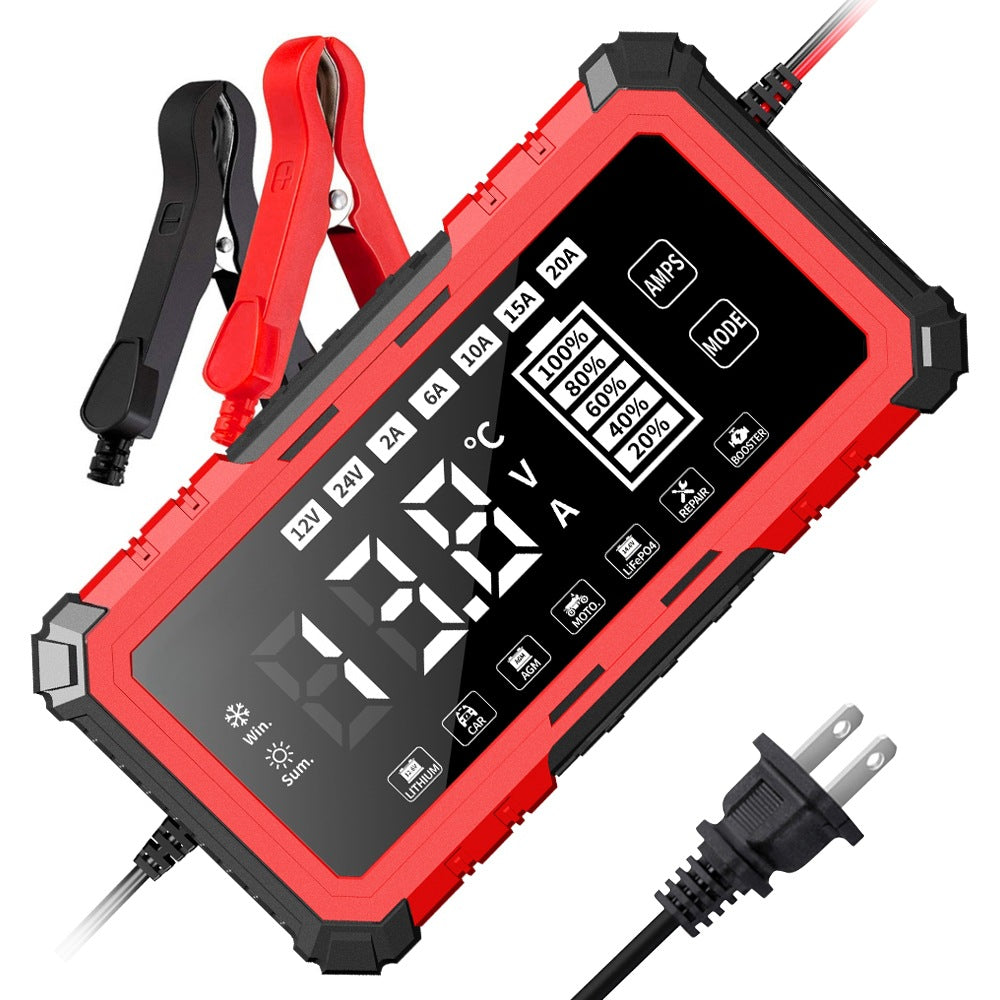 12v/24v 2a/6a/10a/15a/20a battery charger - car battery charger, motorcycle battery charger