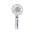 New transparent cooling handheld fan - usb rechargeable outdoor portable mini fan - semiconductor ice pack fan