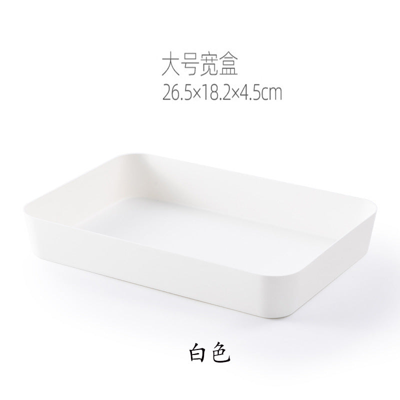 Simple grid storage box, drawer type, cosmetic storage box, desktop stationery, sundries storage artifact, finishing box