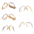 Hand jewelry for women, niche design, hot-selling bracelets, high-end minimalist inlaid versatile elegant bangles, new design jewelry