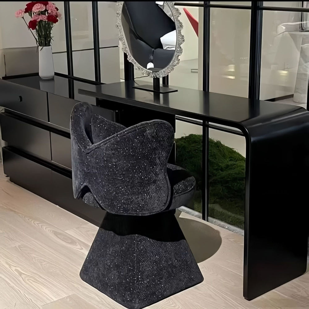 Casual dressing stool beauty salon manicure chair modern makeup stool bedroom butterfly chair back chair dining table chair metal