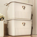 Miscellaneous storage box dormitory desktop storage box toy cream style cosmetics storage box snack plastic storage box