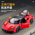1:43 cross-border alloy car toy car pull back artificial model car model toy car car wholesale car toy