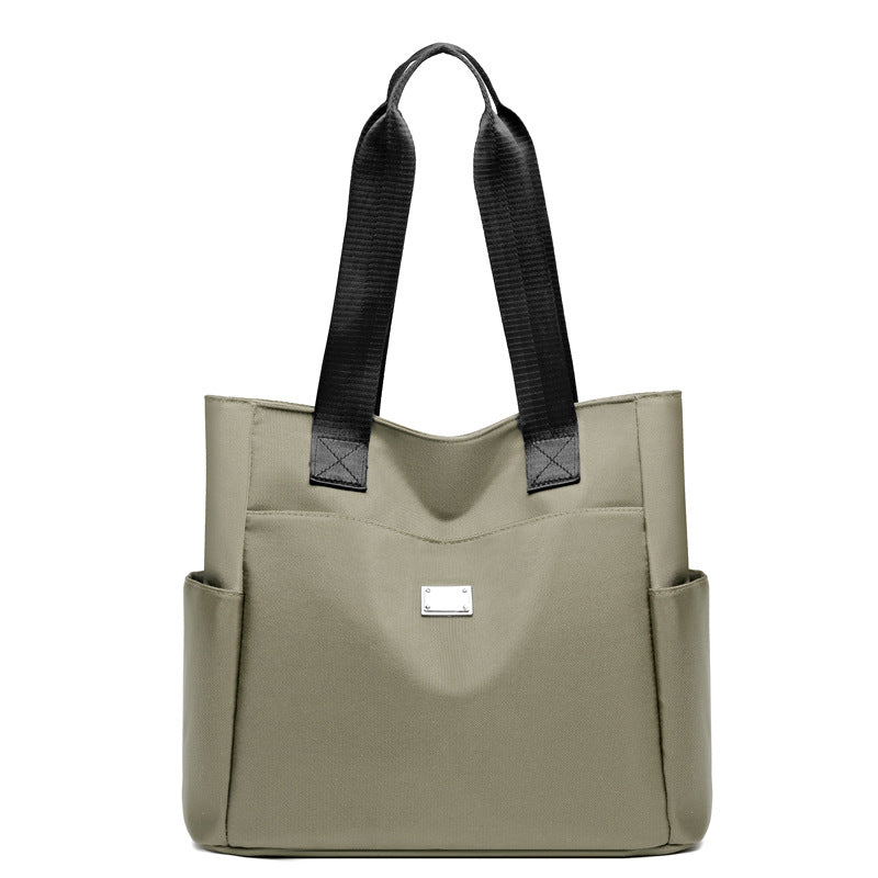 Trendy tote bag - large capacity women's travel shoulder bag - 2023 new cross-border oxford cloth bag wholesale