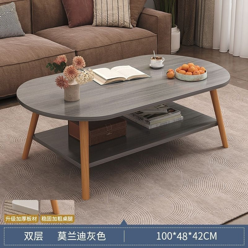Coffee table modern casual rental house balcony low table living room small tea table hotel apartment bedroom sofa side table
