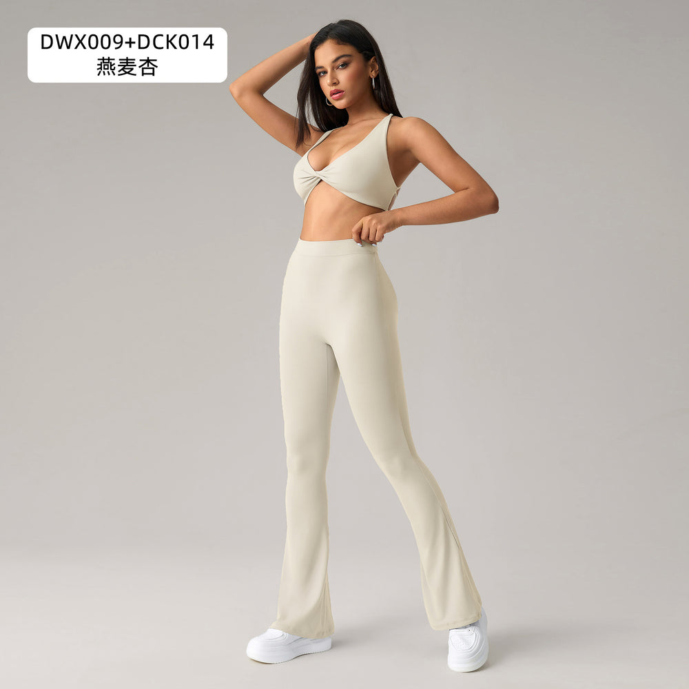 fashion tight butt lifting fitness yoga pants zipper long sleevesjacket push-up sports bra yoga suit