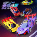 【customizable】color-changing alloy car toy - racing model for boys, children's simulation car, metal sports car