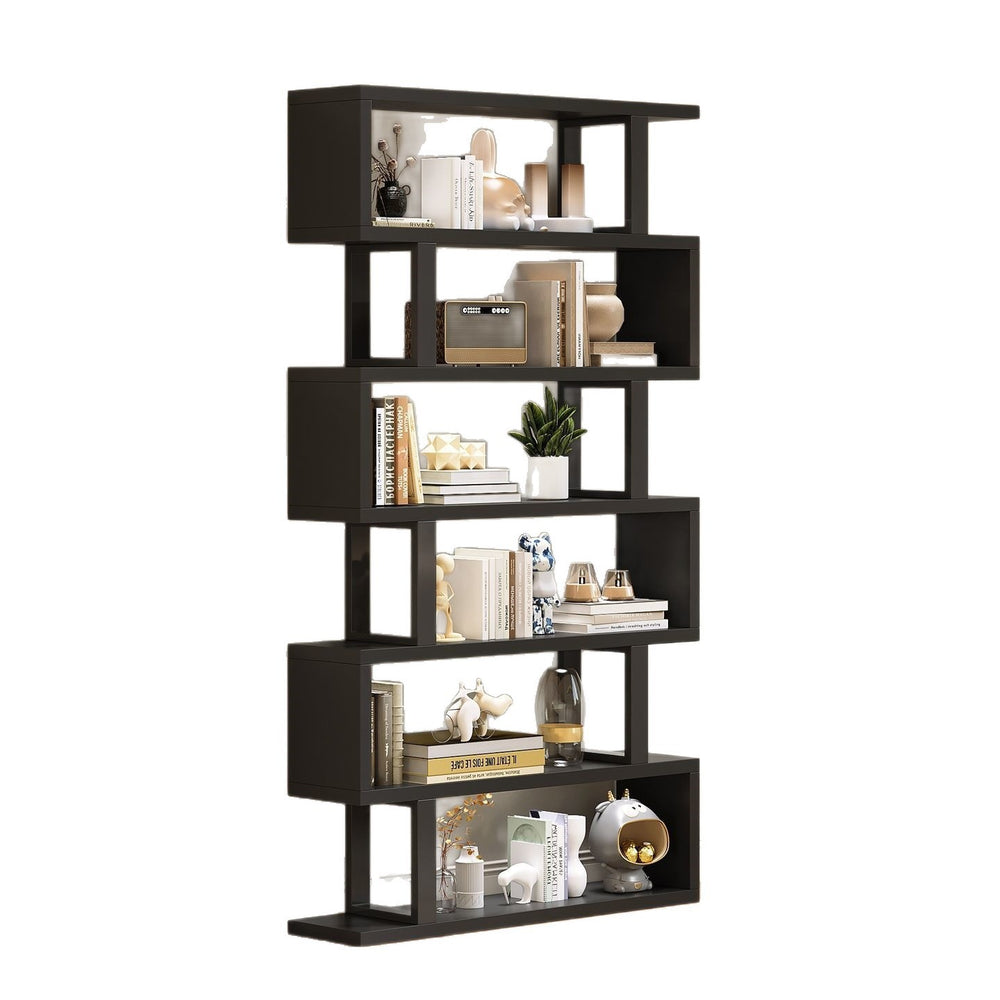 Floor-standing storage rack bookshelf solid wood wall shelf toy storage rack for home multi-layer bookcase combination storage rack
