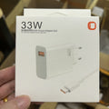 European and american standard original charger 67w/120w, compatible with xiaomi phone chargers, max super fast charging 33w