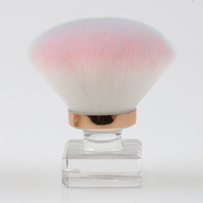 Factory oem custom loose powder brush, portable makeup brush, evenly distributes powder, lint-free blush brush, nail art dust brush