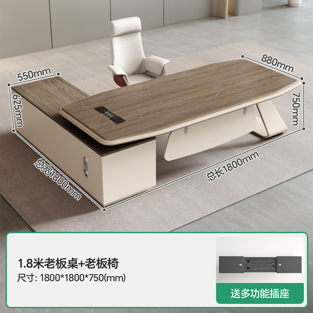 Saint li office desk boss desk casual modern executive desk office desk and chair combination manager desk president
