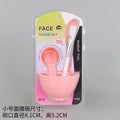 Zhiwei 6-piece suit beauty plastic mask bowl tool mask stick spoon makeup brush large and small size chinese and english version